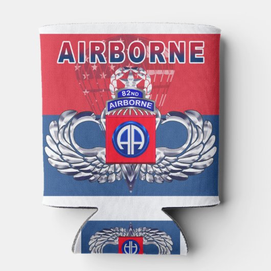 第82空挺師団 缶クーラー (裏面)