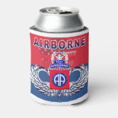 第82空挺師団 缶クーラー (缶裏面)