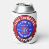 第82空挺師団 缶クーラー (缶裏面)