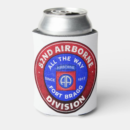 第82空挺師団 缶クーラー (缶裏面)