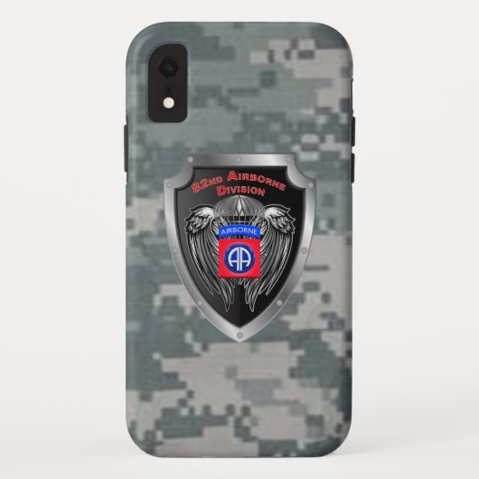 第82空挺師団 Case-Mate iPhoneケース (裏面)
