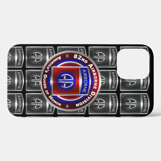 第82空挺師団 Case-Mate iPhoneケース (裏面 (横))