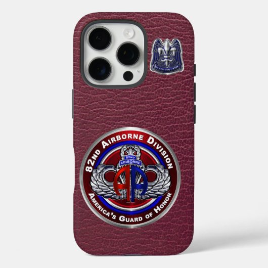 第82空挺師団 Case-Mate iPhoneケース (裏面)