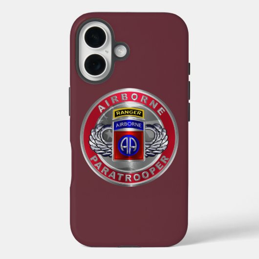 第82空挺師団 Case-Mate iPhoneケース (裏面)