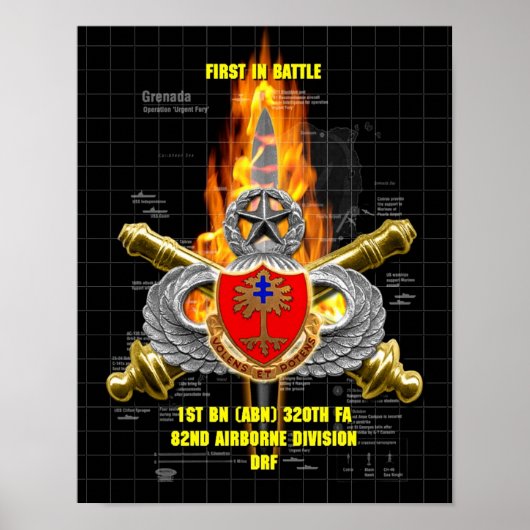 第82空挺第320空挺第320FA ポスター (正面)