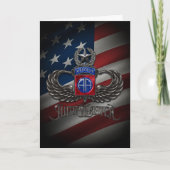 第82空挺軍機マスター カード (正面)