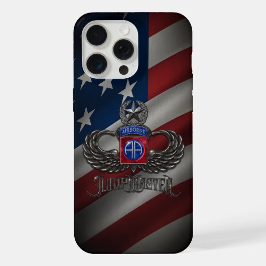 第82空挺軍機マスター iPhoneケース (裏面)