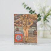 第82空挺部隊に参加 ポストカード (スタンド正面)