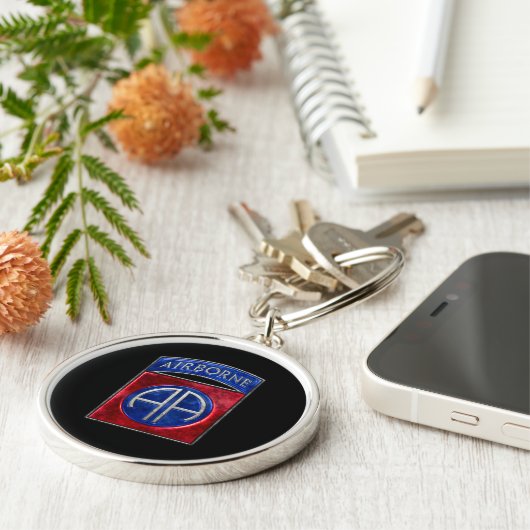 第82空挺部隊 キーホルダー (側面)