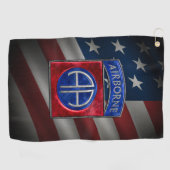 第82空挺部隊 ゴルフタオル (横)