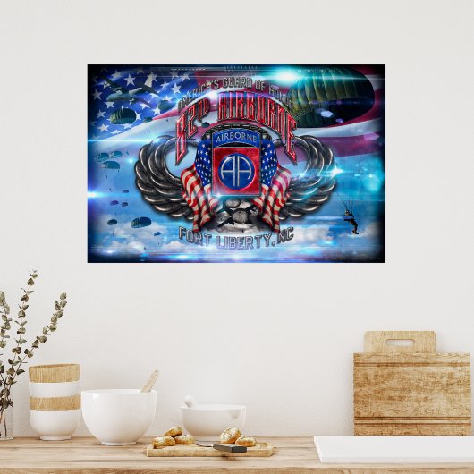 第82空挺部隊 ポスター (キッチン)