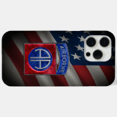 第82空挺部隊 Case-Mate iPhoneケース (裏面 (横))