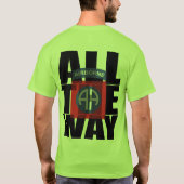 第82空輸のモットー Tシャツ (裏面)