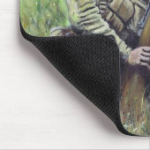 第82空輸の第2次世界大戦のマウスのマット マウスパッド (コーナー)