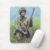 第82空輸の第2次世界大戦のマウスのマット マウスパッド (マウス)