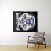 第82空降師団 爆発的なデザイン タペストリー (インサイチュ(横))