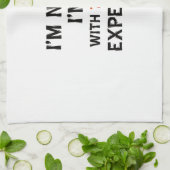 第82誕生日のデザイン キッチンタオル (折り畳み)