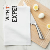 第82誕生日のデザイン キッチンタオル (四つ折り)