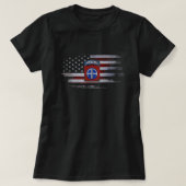 第82軍空挺師団シャツ男女性青年 Tシャツ (デザイン正面)