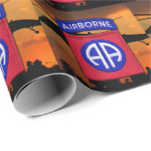 第82 abnの空輸の退役軍人の獣医パッチ ラッピングペーパー (ロールコーナー)