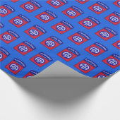 第82 ABN DIVの空輸の退役軍人の獣医パッチ ラッピングペーパー (角)