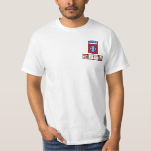 第82 Abne。 Div. アフガニスタンの戦闘の退役軍人のワイシャツ Tシャツ