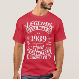 第83誕生日Tヴィンテージ生まれ凡例1939年83年 Tシャツ