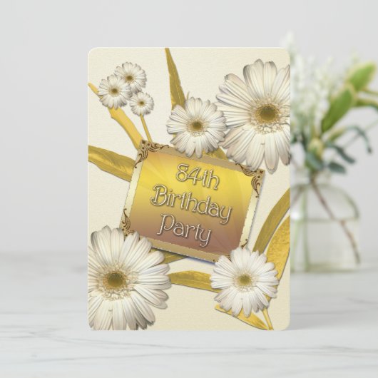 第84回バースデーパーティーデイジー 招待状 (スタンド正面)