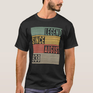 第84誕生日伝説1938 84威厳がある年 Tシャツ