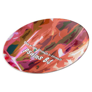 第84賛美歌の章 磁器プレート