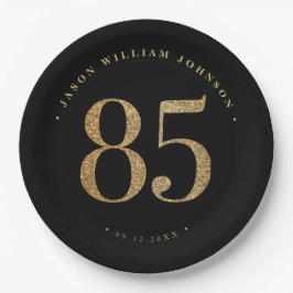 第85回誕生日パーティー ペーパープレート