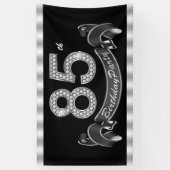 第85回誕生日パーティー 横断幕 (縦)