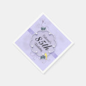 第85回誕生日パーティー | DIY文字 スタンダードカクテルナプキン (角)