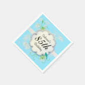 第85回誕生日パーティー | DIY文字 スタンダードカクテルナプキン (角)