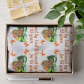 第85回誕生日賛美バイゴッドバタフライデザイン 薄葉紙 (ギフト)