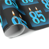 第85誕生日ろうそく目玉 ラッピングペーパー (ロールコーナー)