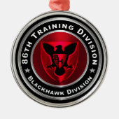 第86回トレーニング部門クリスマス メタルオーナメント (正面)