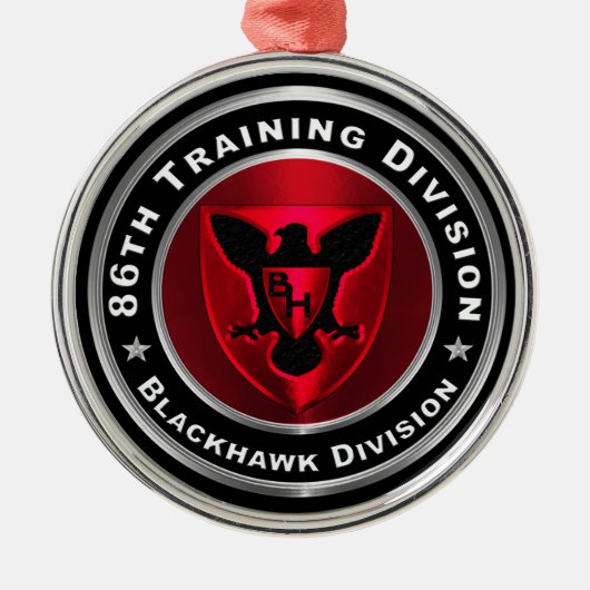 第86回トレーニング部門クリスマス メタルオーナメント (正面)