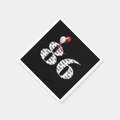 第86回誕生日パーティー風船 スタンダードカクテルナプキン (角)