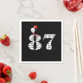 第87回誕生日パーティー風船 スタンダードカクテルナプキン (インサイチュ)