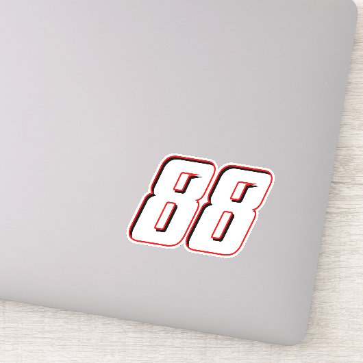 第88号カスタムカットステッカー シール (詳細)