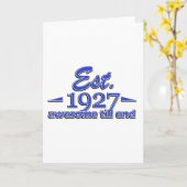 第88誕生日のデザイン カード (黄色い花)