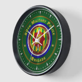 第89軍隊警察隊 壁時計 (傾斜)