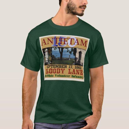 第8 Antietam Sesquicentennialのオハイオ州 Tシャツ (正面)