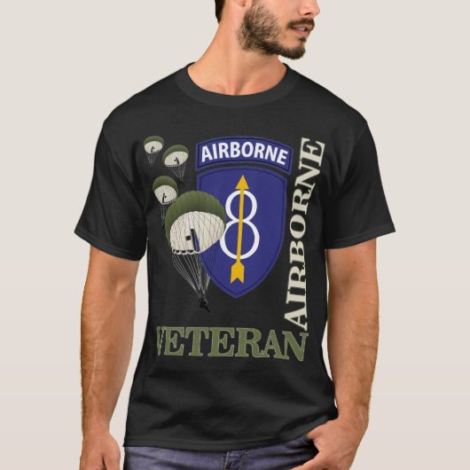 第8 Inf Div Abn Tシャツ (正面)