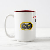 第8 PSYOPの大隊のマグ ツートーンマグカップ (左)