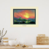 第9の波~イヴァン・アイヴァゾフスキー ポスター (キッチン)