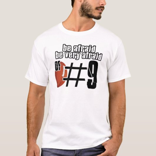 第9を恐れていて下さいあって下さい Tシャツ (正面)