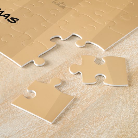 第9クリスマス(9人の女性)のジグソーパズルの日 ジグソーパズル (側面)