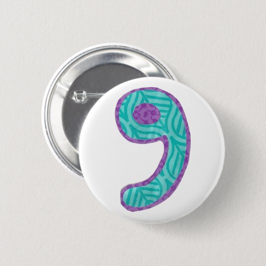 第9ボタン 缶バッジ (正面&裏面)